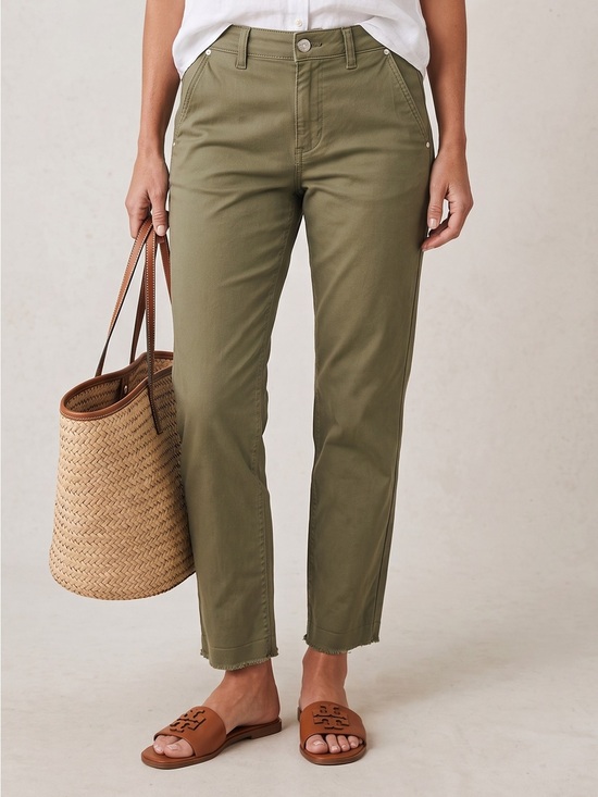 rag & bone Pants - Rag & Bone Buckley Cotton army green Khaki chino pants Basic Minimalist Basic